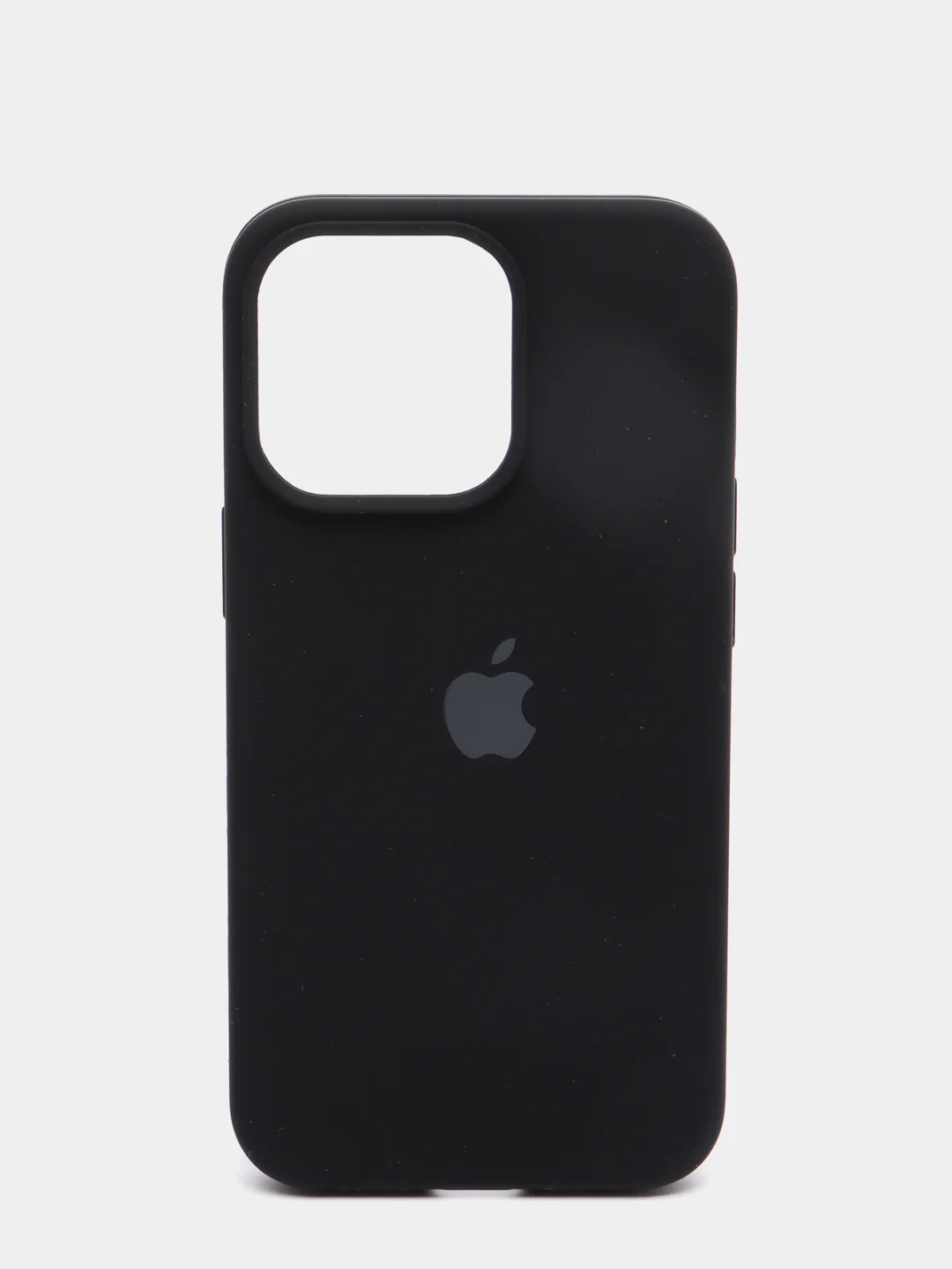Черный чехол силиконовый Silicone Case для iPhone 13 Pro