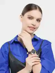 Черный женские наручные часы, 4 цвета