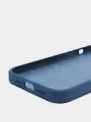 Темно-синий чехол силиконовый Silicone Case для iPhone 13 Pro
