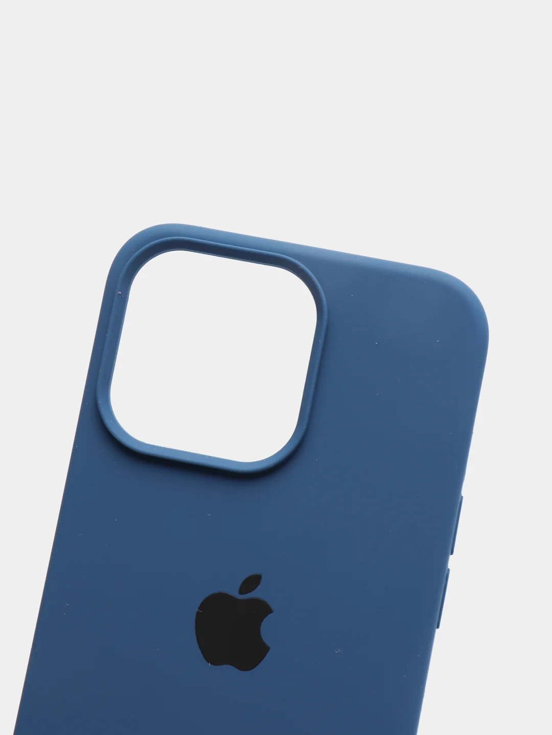 Темно-синий чехол силиконовый Silicone Case для iPhone 13 Pro