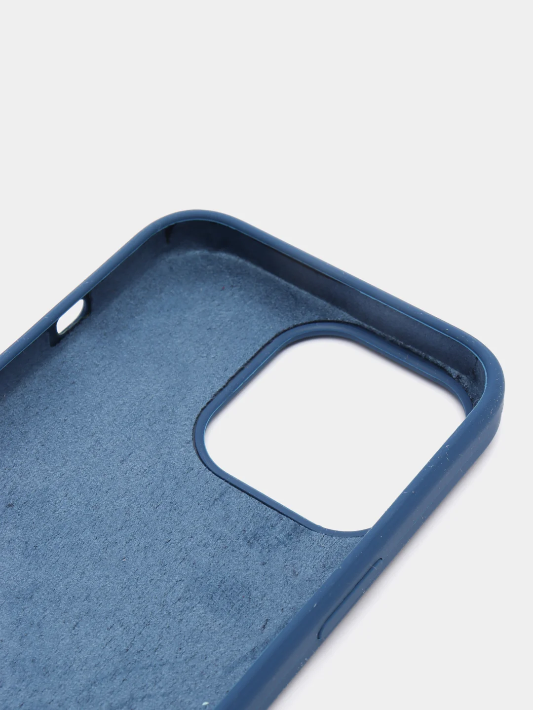 Темно-синий чехол силиконовый Silicone Case для iPhone 13 Pro