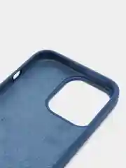 Темно-синий чехол силиконовый Silicone Case для iPhone 13 Pro