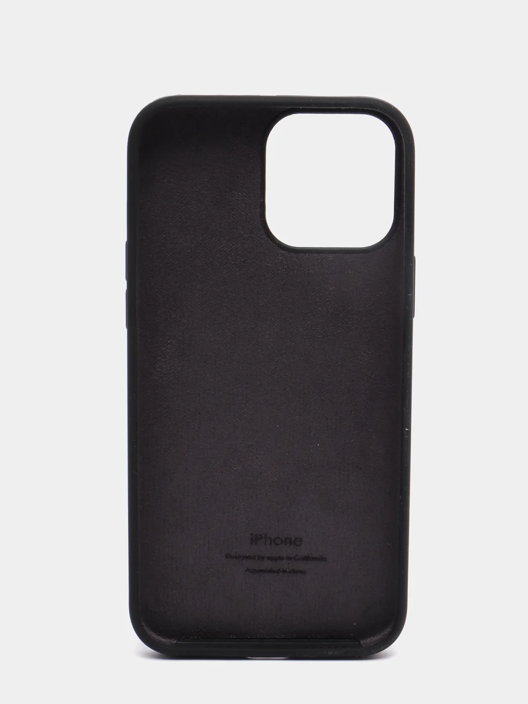 Черный чехол силиконовый Silicone Case для iPhone 13 Pro Max