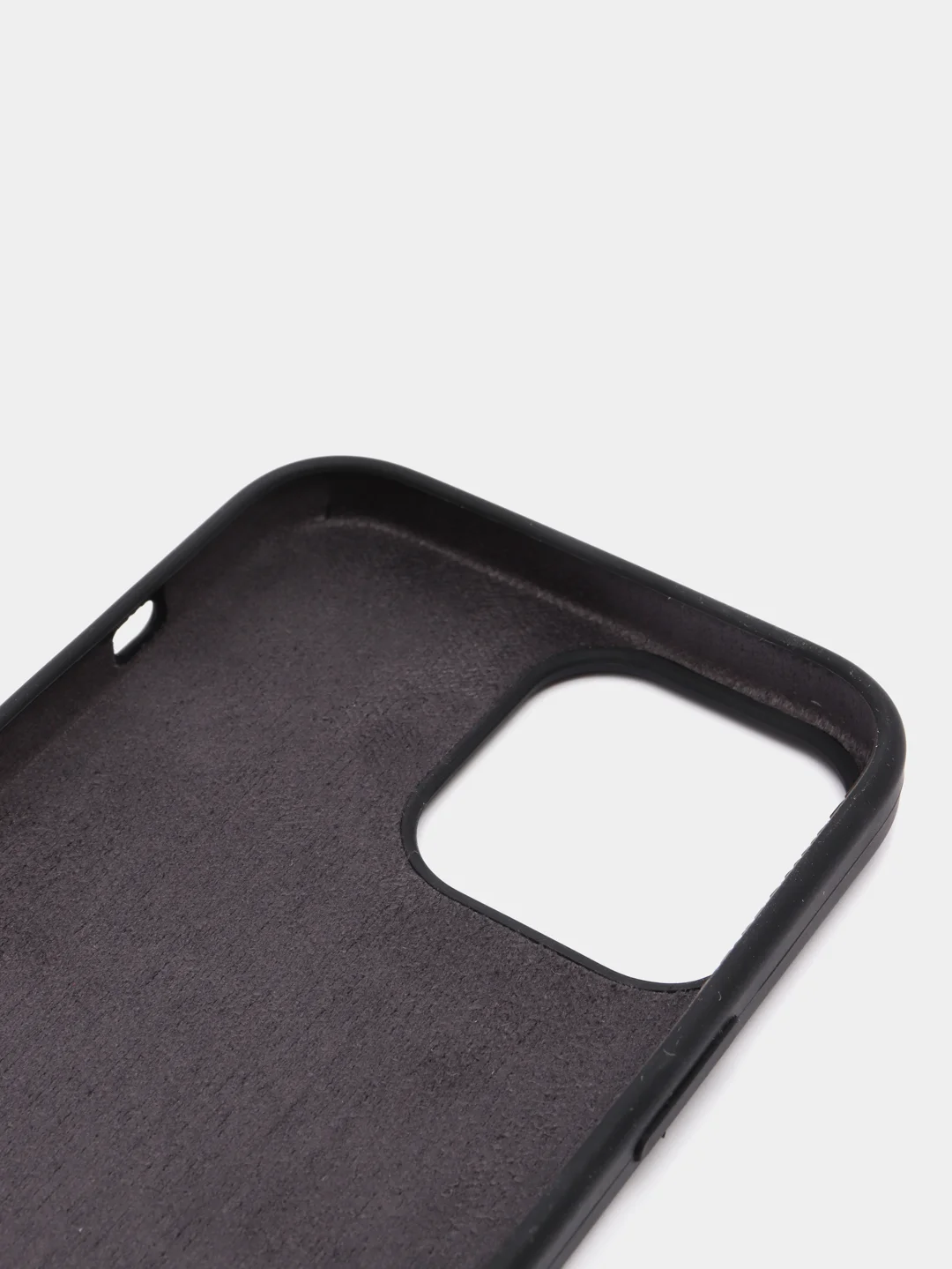 Черный чехол силиконовый Silicone Case для iPhone 13 Pro Max