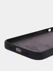 Черный чехол силиконовый Silicone Case для iPhone 13 Pro Max