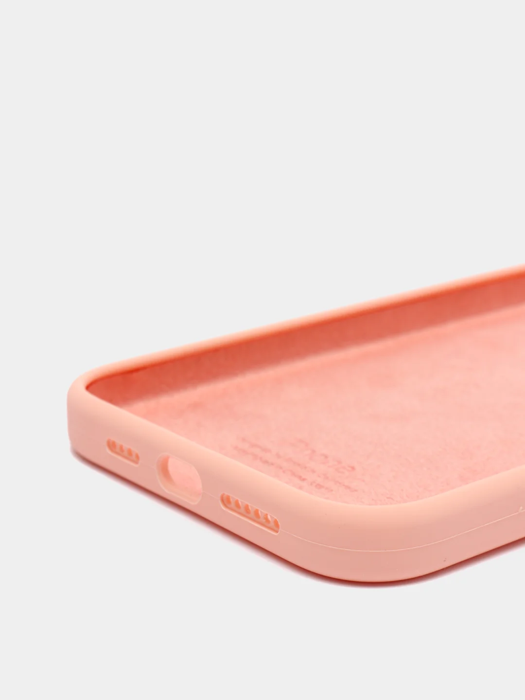 Пудровый чехол силиконовый Apple Silicone Case для iPhone 12 Pro Max