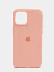 Пудровый чехол силиконовый Apple Silicone Case для iPhone 12 Pro Max