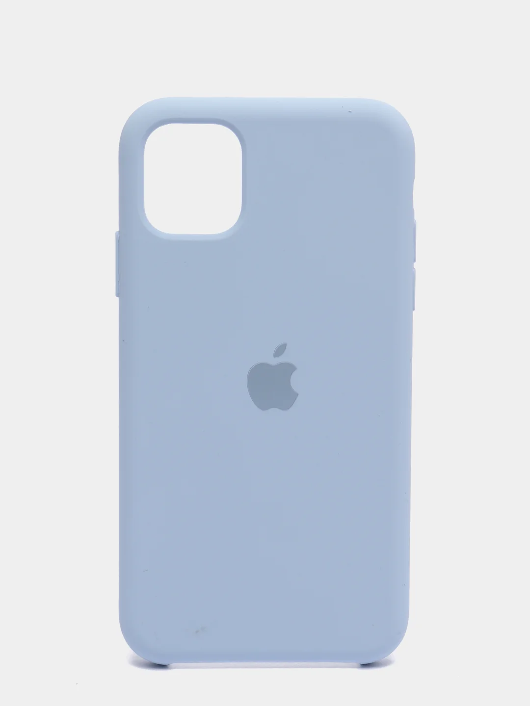 Небесно-голубой чехол накладка Apple Silicone Case для iPhone 11