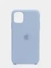 Небесно-голубой чехол накладка Apple Silicone Case для iPhone 11