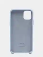 Небесно-голубой чехол накладка Apple Silicone Case для iPhone 11