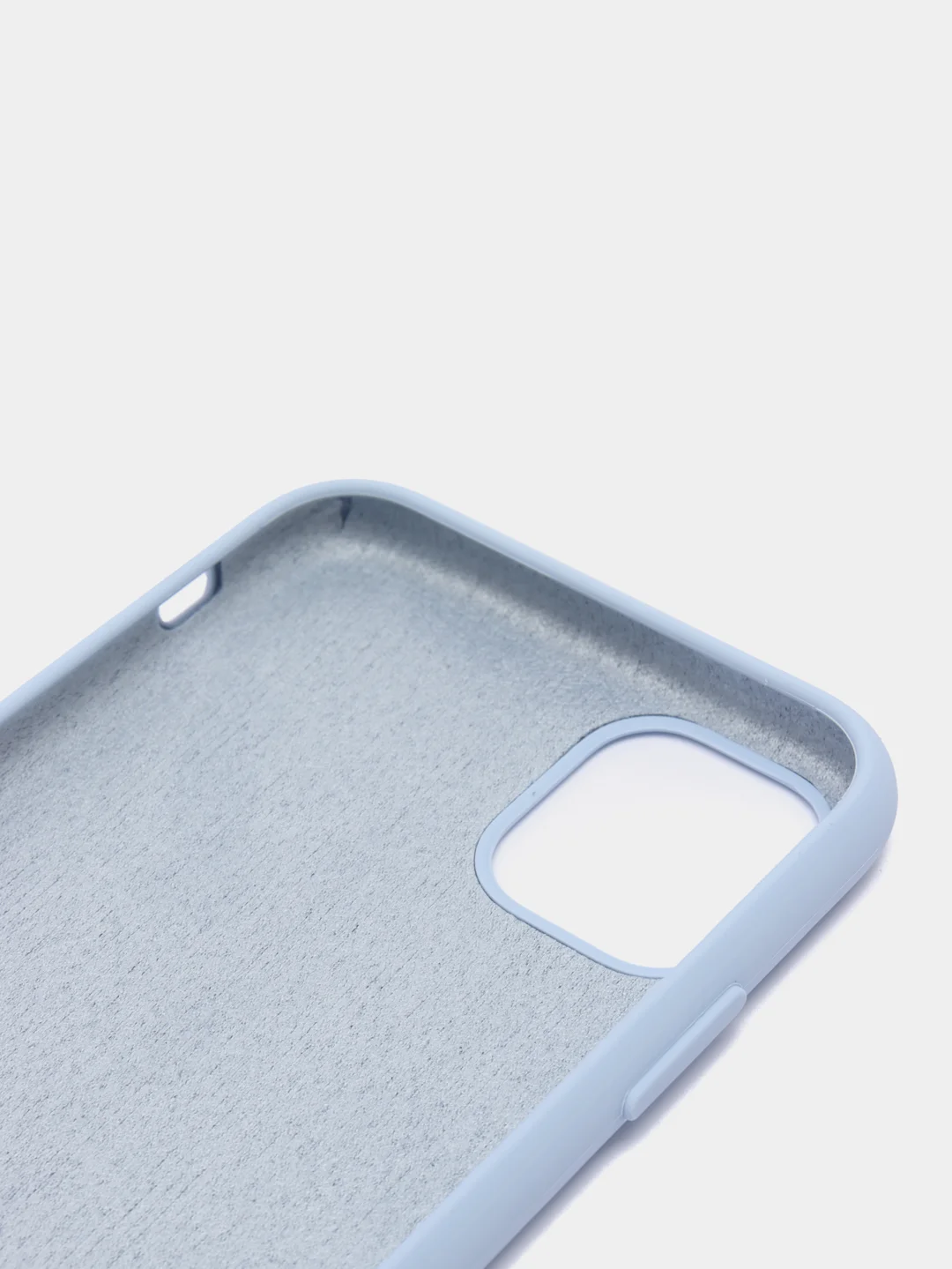 Небесно-голубой чехол накладка Apple Silicone Case для iPhone 11