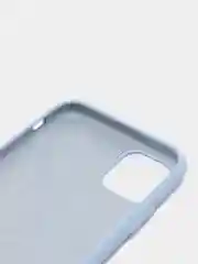 Небесно-голубой чехол накладка Apple Silicone Case для iPhone 11