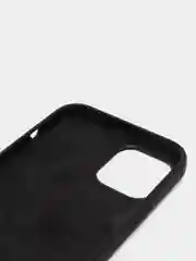 Черный чехол силиконовый Apple Silicone Case для iPhone 12 Pro Max