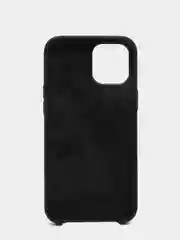 Черный чехол силиконовый Apple Silicone Case для iPhone 12 Pro Max