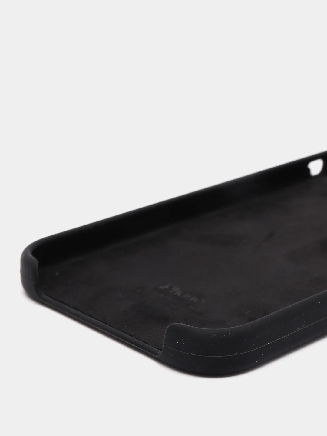 Черный чехол силиконовый Apple Silicone Case для iPhone 12 Pro Max