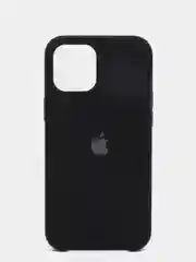 Черный чехол силиконовый Apple Silicone Case для iPhone 12 Pro Max