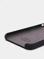 Черный чехол накладка Apple Silicone Case для iPhone 11