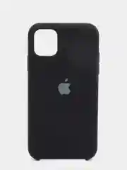 Черный чехол накладка Apple Silicone Case для iPhone 11