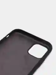 Черный чехол накладка Apple Silicone Case для iPhone 11