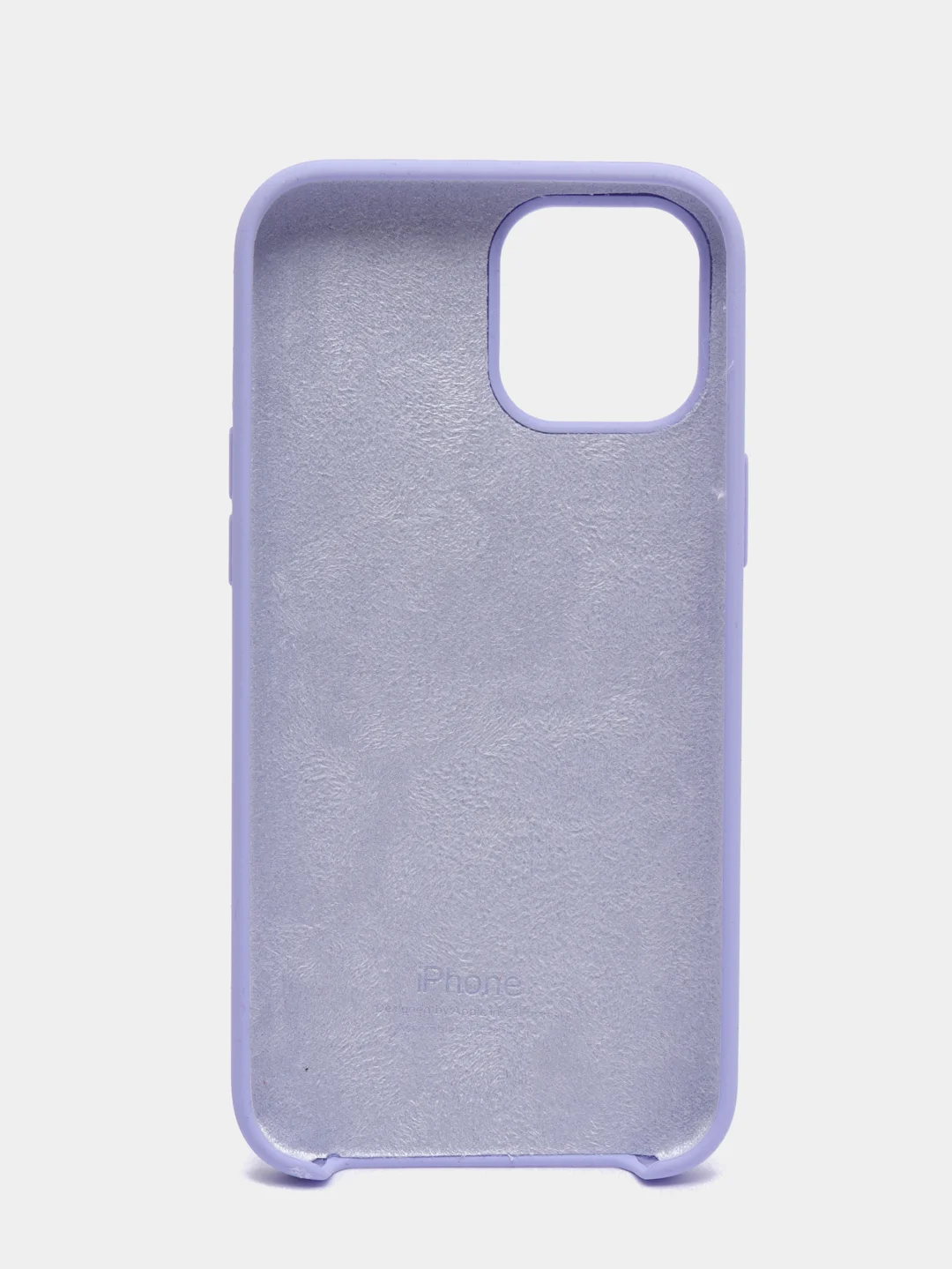 Лавандовый чехол силиконовый Apple Silicone Case для iPhone 12 Pro Max
