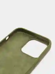 Зелёный хаки чехол силиконовый Silicone Case для iPhone 13 Pro