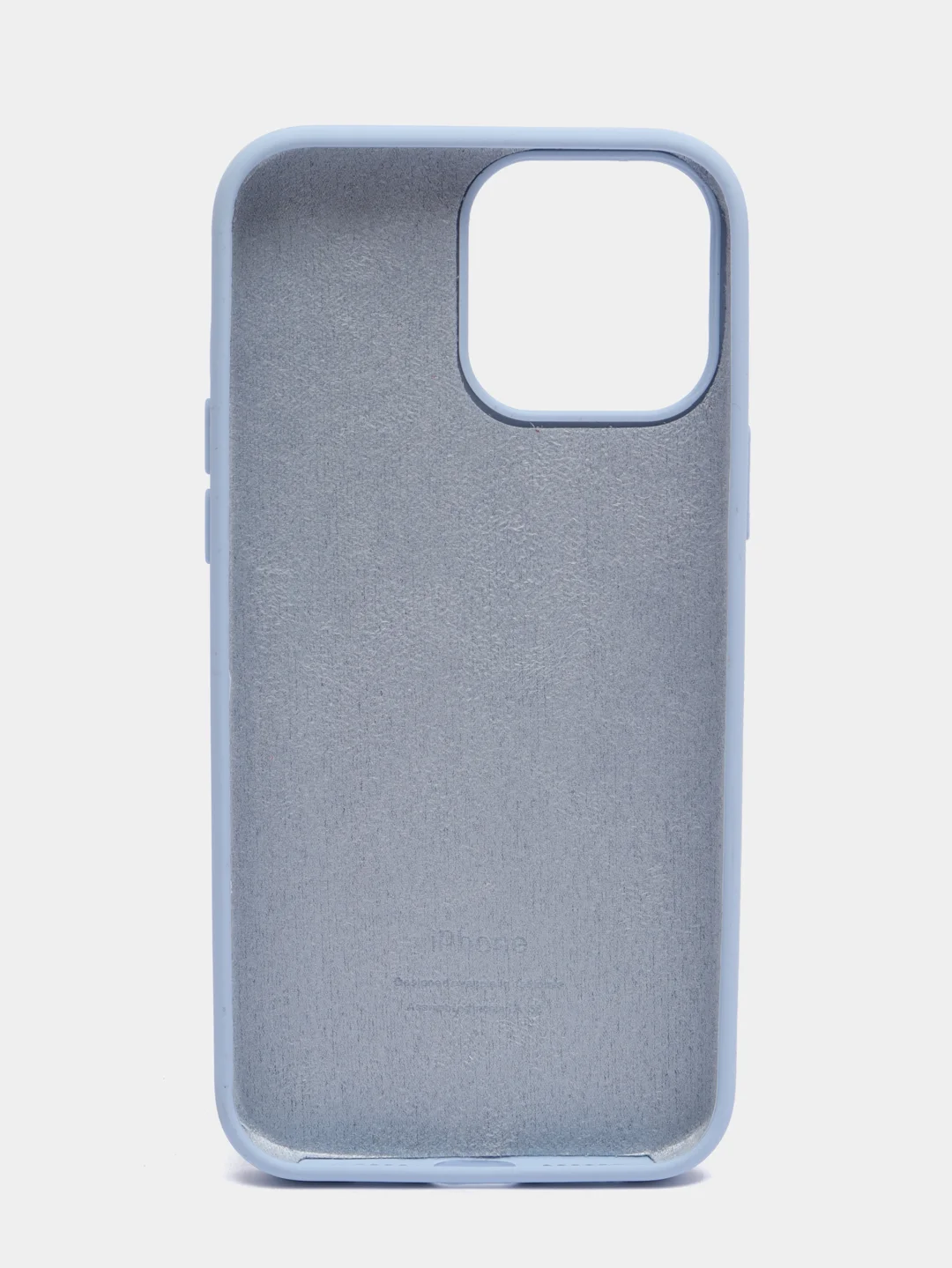 Ледяной чехол силиконовый Silicone Case для iPhone 13 Pro Max