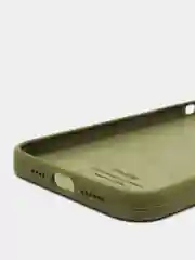Зелёный хаки чехол силиконовый Silicone Case для iPhone 13 Pro Max