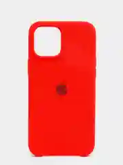 Красный чехол силиконовый Apple Silicone Case для iPhone 12 Pro Max