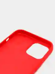 Красный чехол силиконовый Apple Silicone Case для iPhone 12 Pro Max
