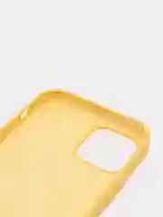 Желтый чехол силиконовый Apple Silicone Case для iPhone 12 / iPhone 12 Pro