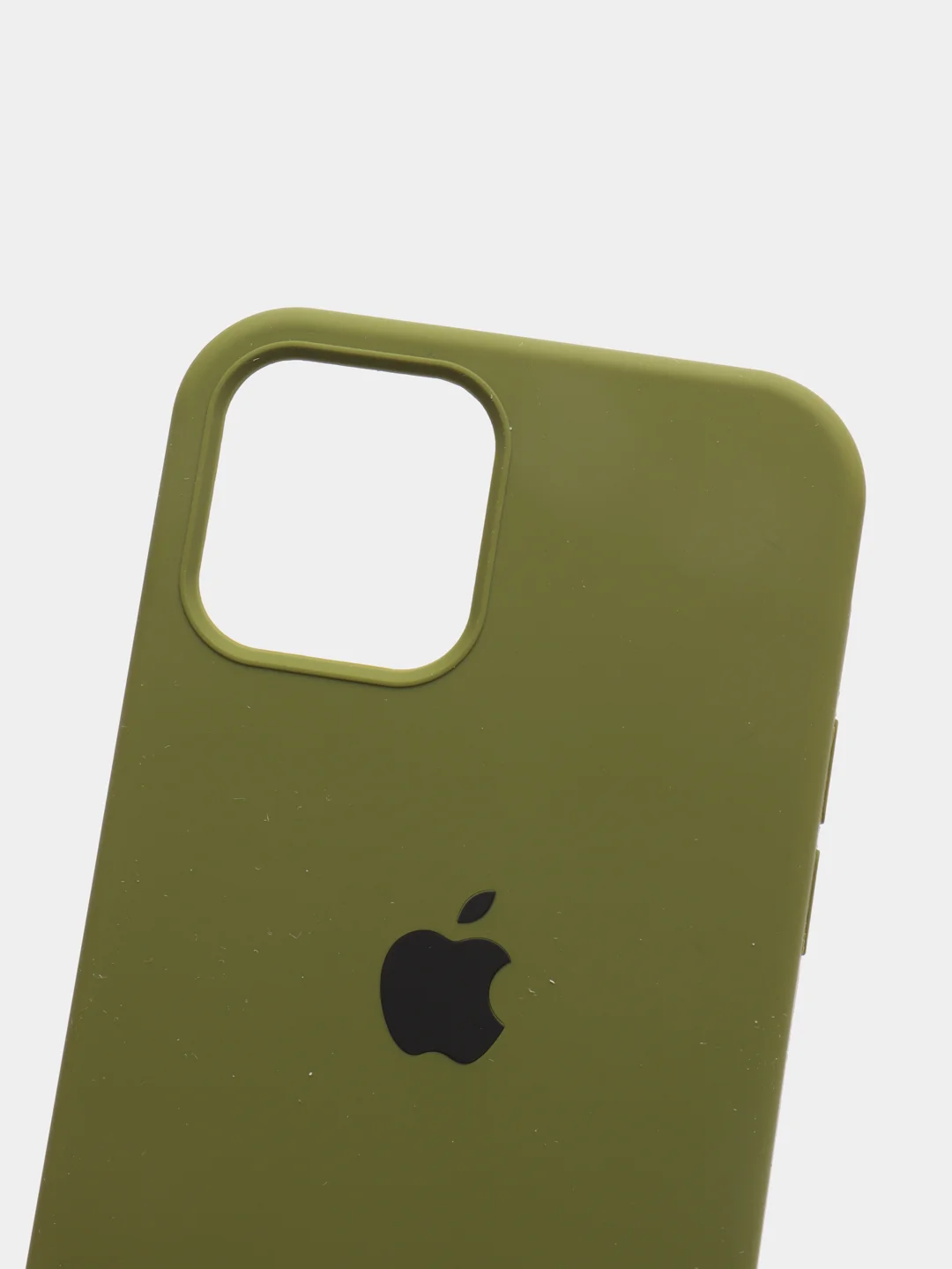 Зелёный хаки чехол силиконовый Apple Silicone Case для iPhone 12 / iPhone 12 Pro
