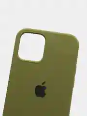 Зелёный хаки чехол силиконовый Apple Silicone Case для iPhone 12 / iPhone 12 Pro