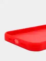 Красный чехол силиконовый Apple Silicone Case для iPhone 12 / iPhone 12 Pro