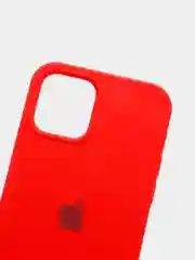 Красный чехол силиконовый Apple Silicone Case для iPhone 12 / iPhone 12 Pro