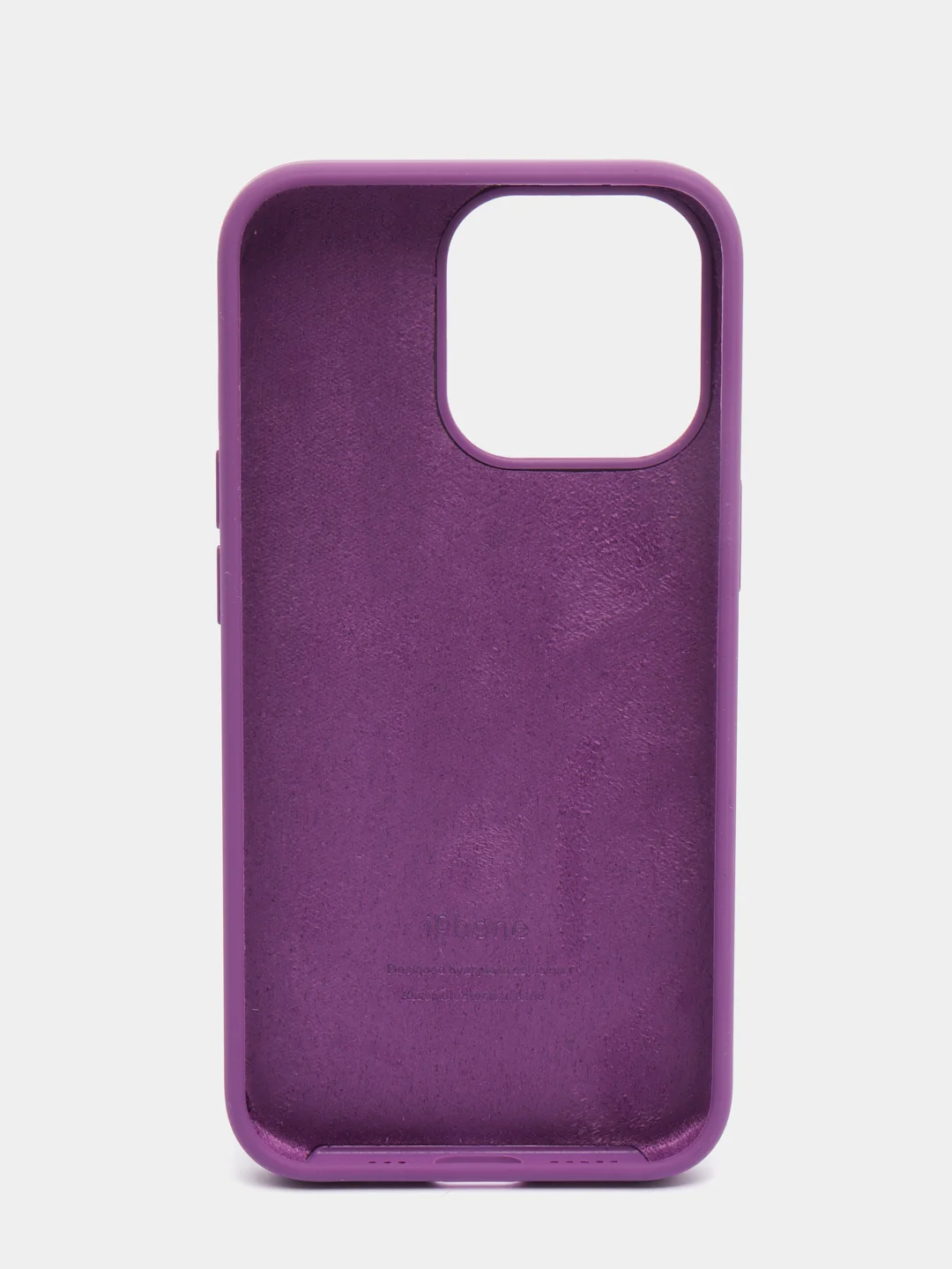 Фиолетовый чехол силиконовый Silicone Case для iPhone 13 Pro