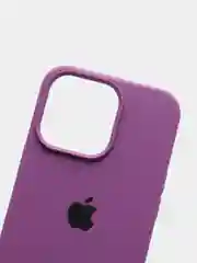Фиолетовый чехол силиконовый Silicone Case для iPhone 13 Pro
