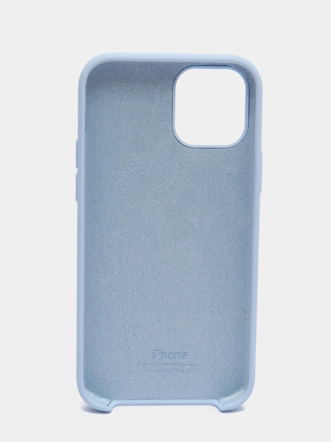 Ледяной чехол силиконовый Apple Silicone Case для iPhone 12 / iPhone 12 Pro