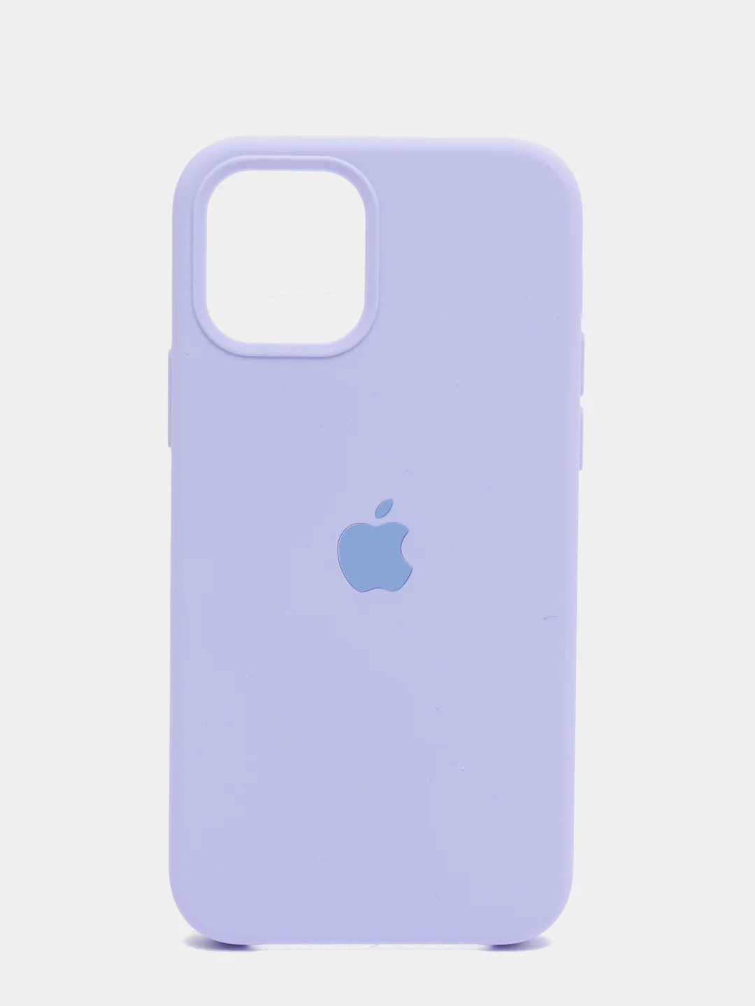 Лавандовый чехол силиконовый Apple Silicone Case для iPhone 12 / iPhone 12 Pro