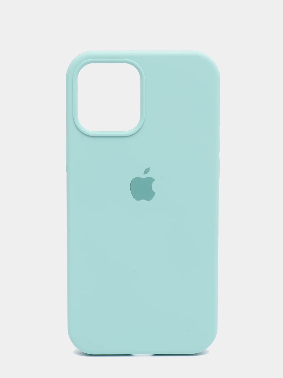 Бирюзовый чехол силиконовый Apple Silicone Case для iPhone 12 Pro Max