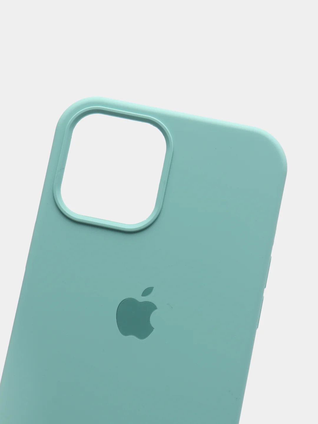 Бирюзовый чехол силиконовый Apple Silicone Case для iPhone 12 Pro Max