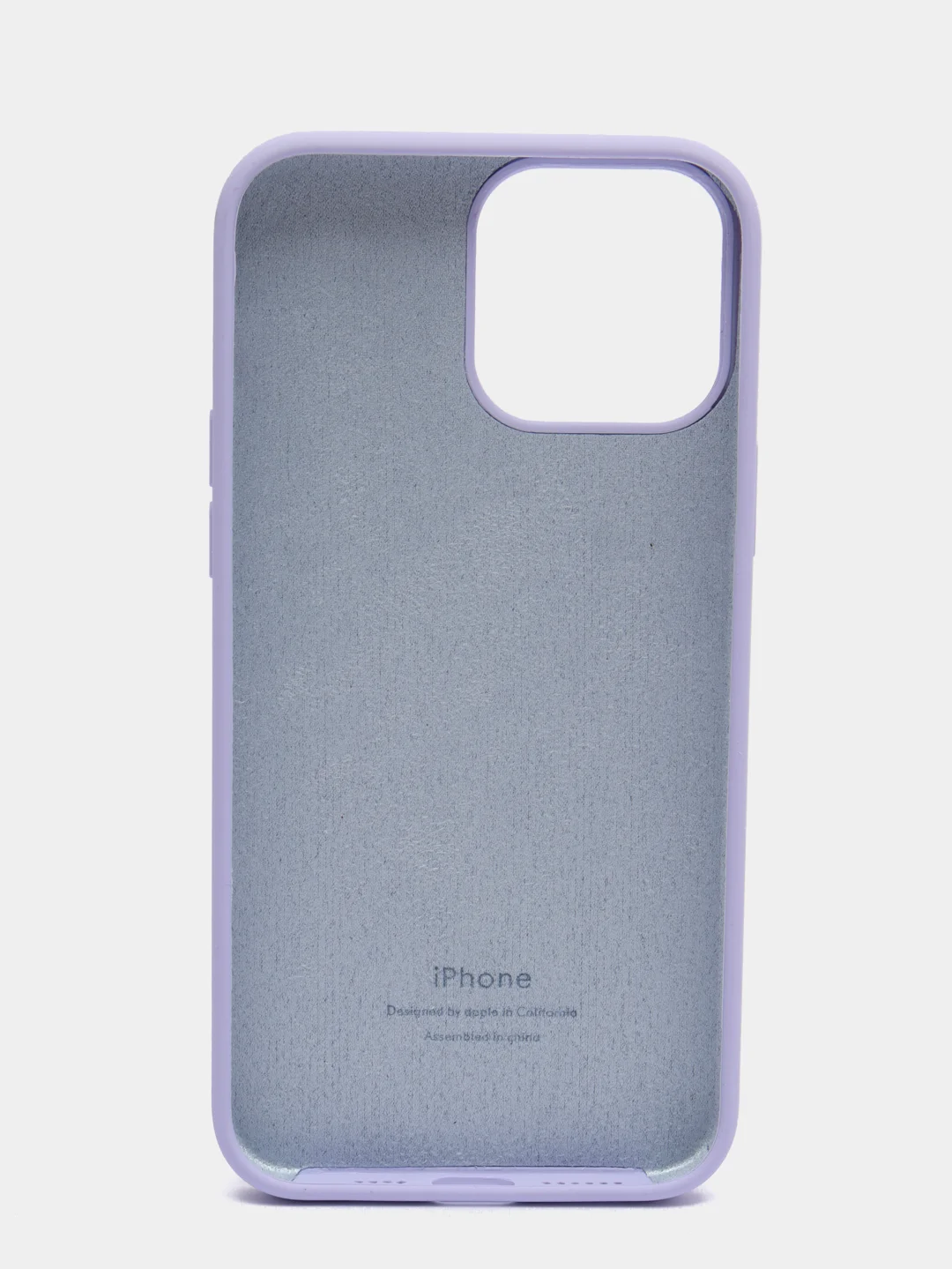 Лавандовый чехол силиконовый Silicone Case для iPhone 13 Pro Max
