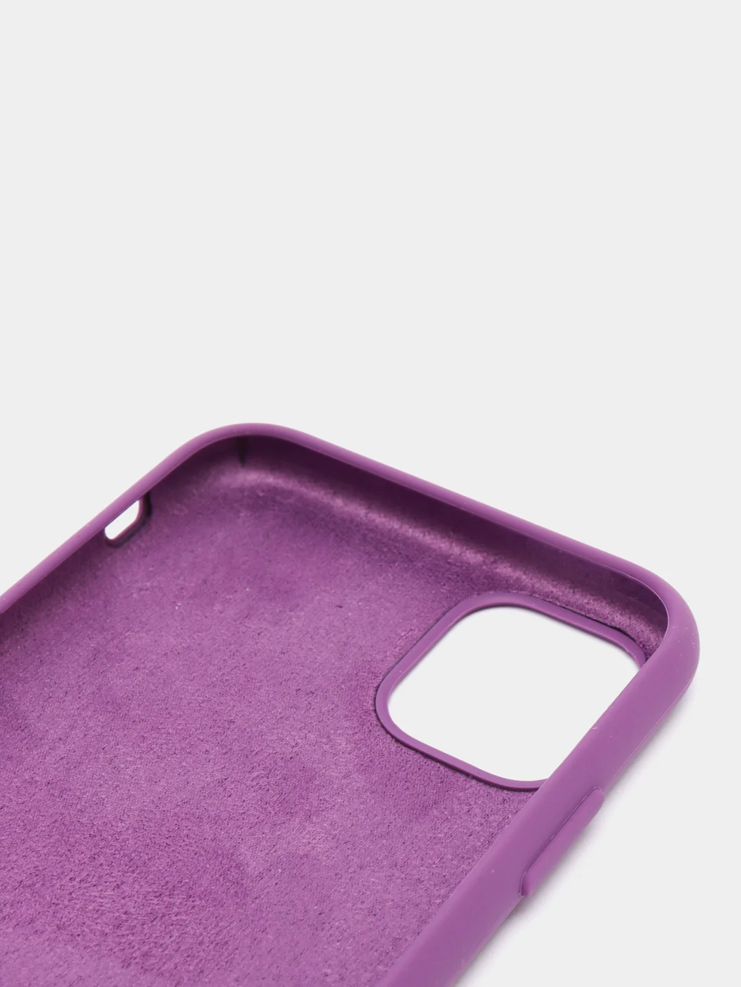 Фиолетовый чехол накладка Apple Silicone Case для iPhone 11