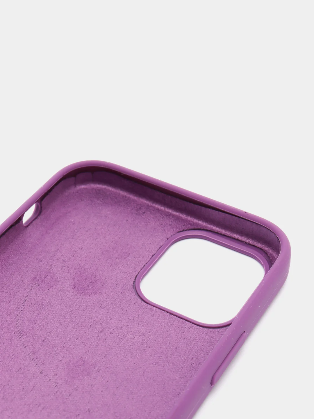 Фиолетовый чехол силиконовый Apple Silicone Case для iPhone 12 / iPhone 12 Pro