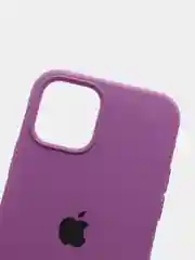 Фиолетовый чехол силиконовый Apple Silicone Case для iPhone 12 / iPhone 12 Pro