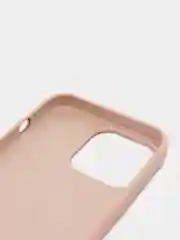 Бежевый меланж чехол силиконовый Silicone Case для iPhone 13 Pro