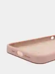Бежевый меланж чехол силиконовый Silicone Case для iPhone 13 Pro