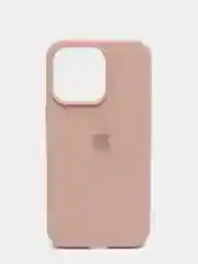 Бежевый меланж чехол силиконовый Silicone Case для iPhone 13 Pro