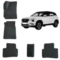 3-D Автомобильные EVA коврики для HYUNDAI CRETA 2 / ХЕНДАЙ КРЕТА 2