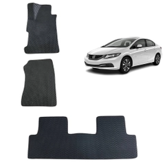 3-D Автомобильные EVA, ЭВА, ЕВА коврики для HONDA CIVIC 9 поколение/ ХОНДА ЦИВИК 9