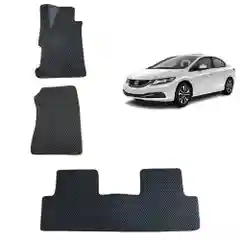 3-D Автомобильные EVA, ЭВА, ЕВА коврики для HONDA CIVIC 9 поколение/ ХОНДА ЦИВИК 9